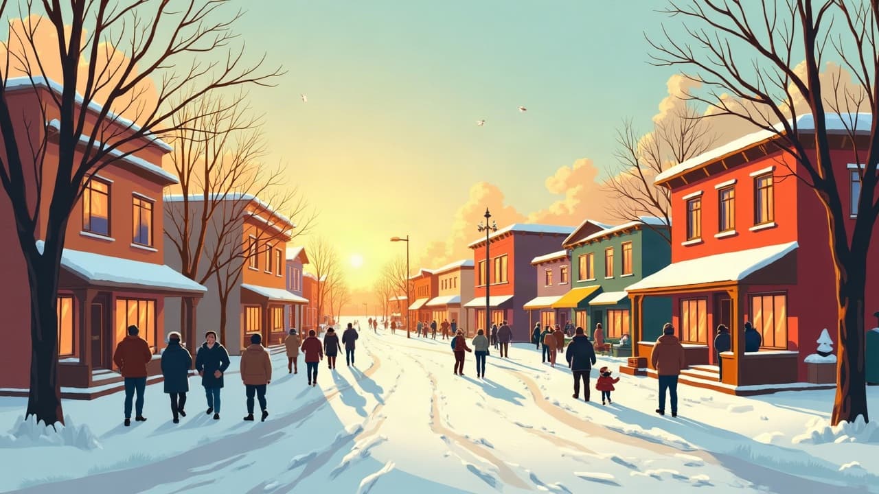 Editorial illustration: Antique and Thrift Stores in Grand Forks